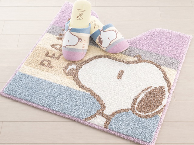 コミック「PEANUTS」のキャラクター・スヌーピーと仲間達をデザイン