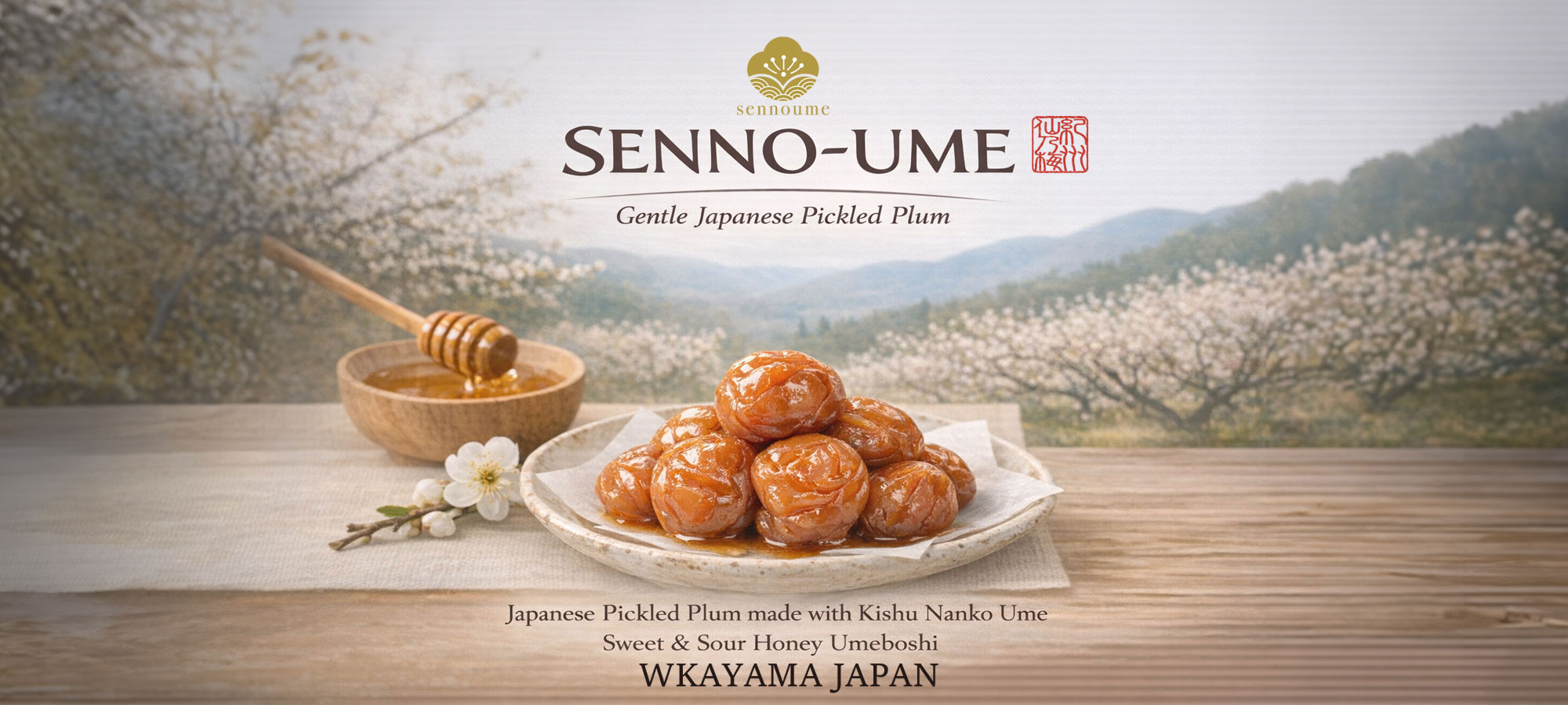Popular Japanese pickled plum shop from Wakayama