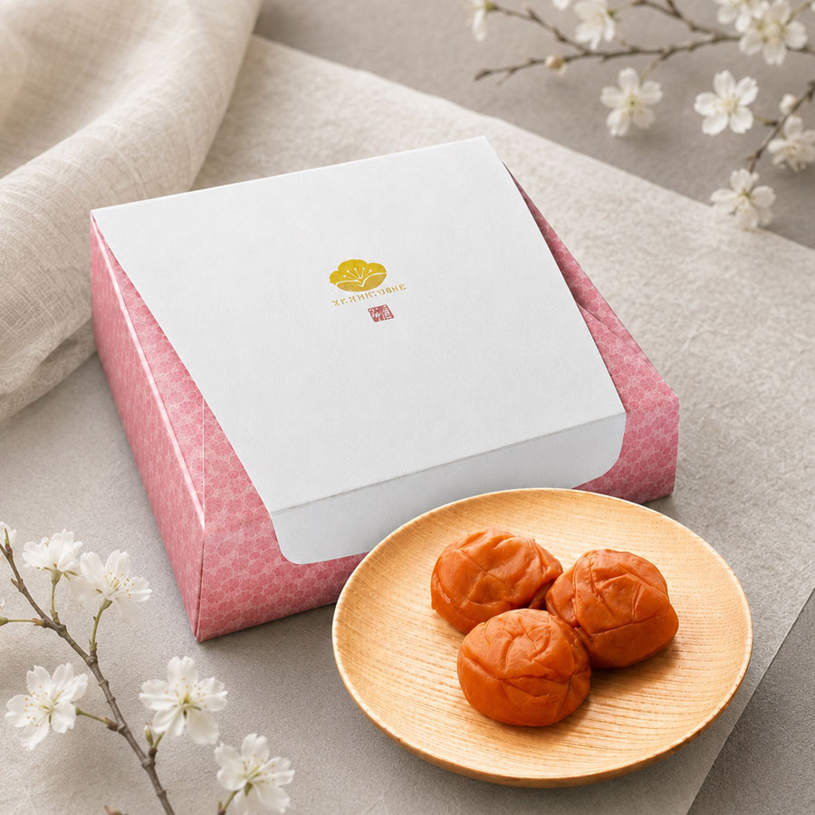 木箱入り梅干しギフト｜香典返し・法事の返礼品に