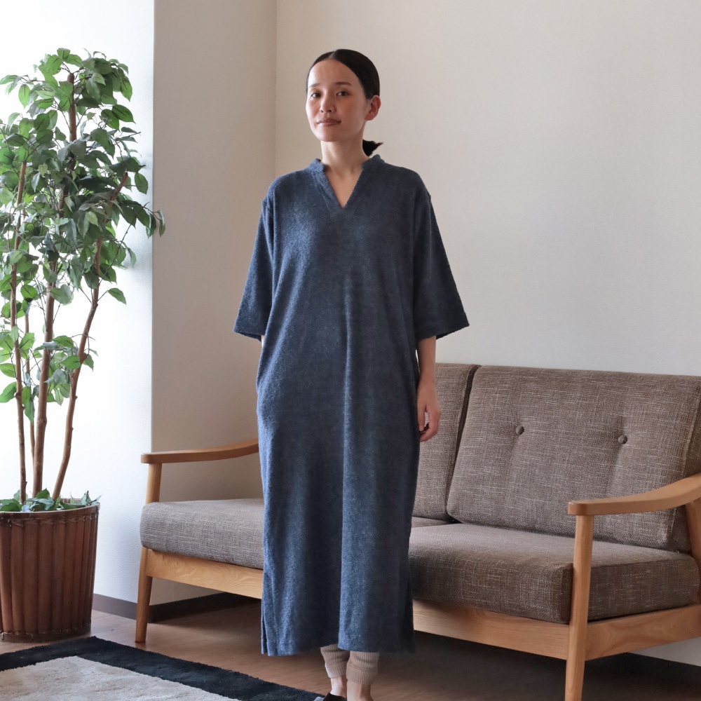 ロングニットカーディガン