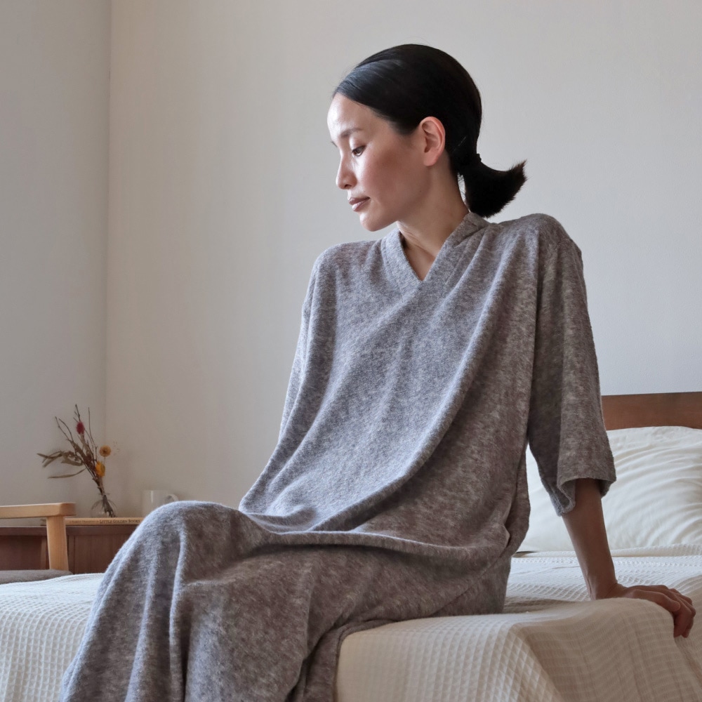 体型をひろわない程よい丈感