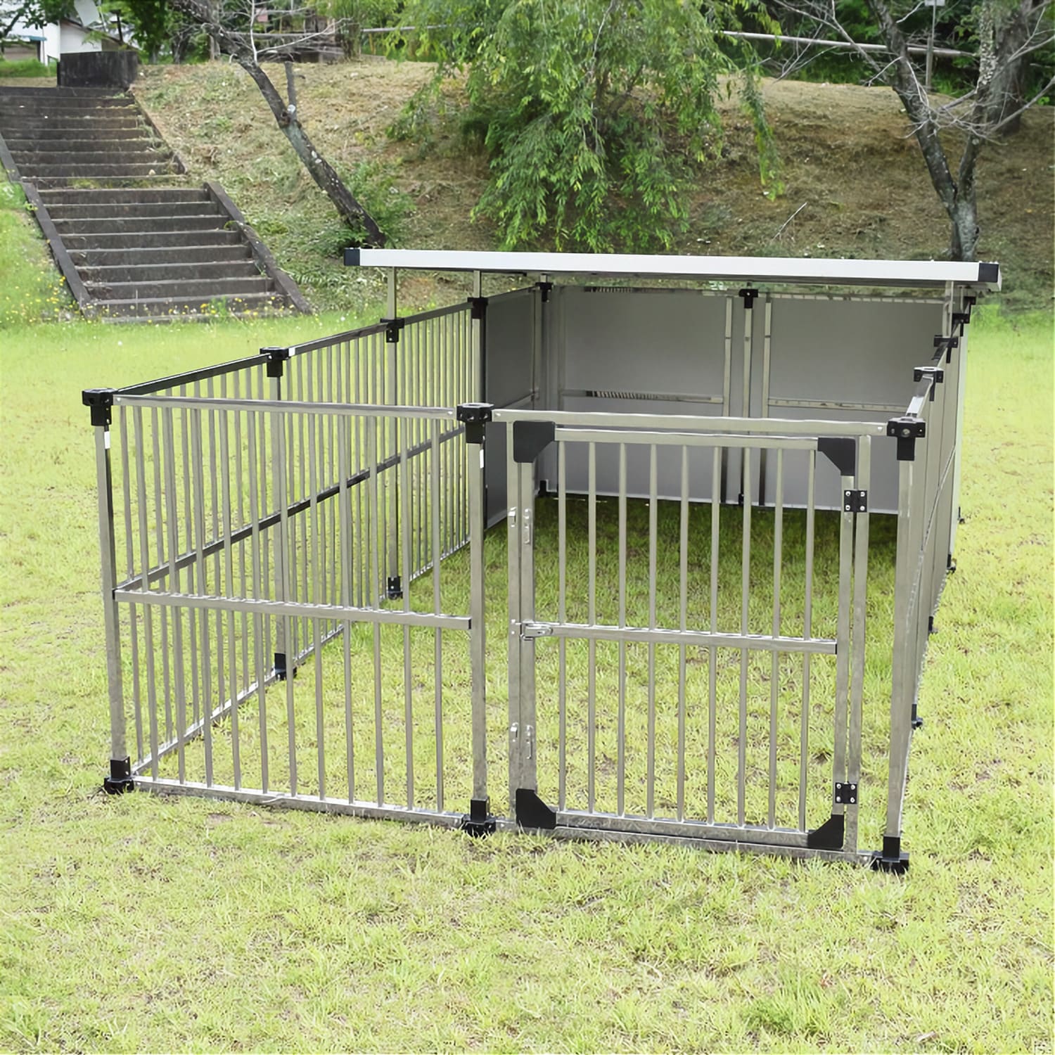 犬舎 ドッグハウス 【DFS-M2+α】 (1坪タイプ屋外用犬小屋)+