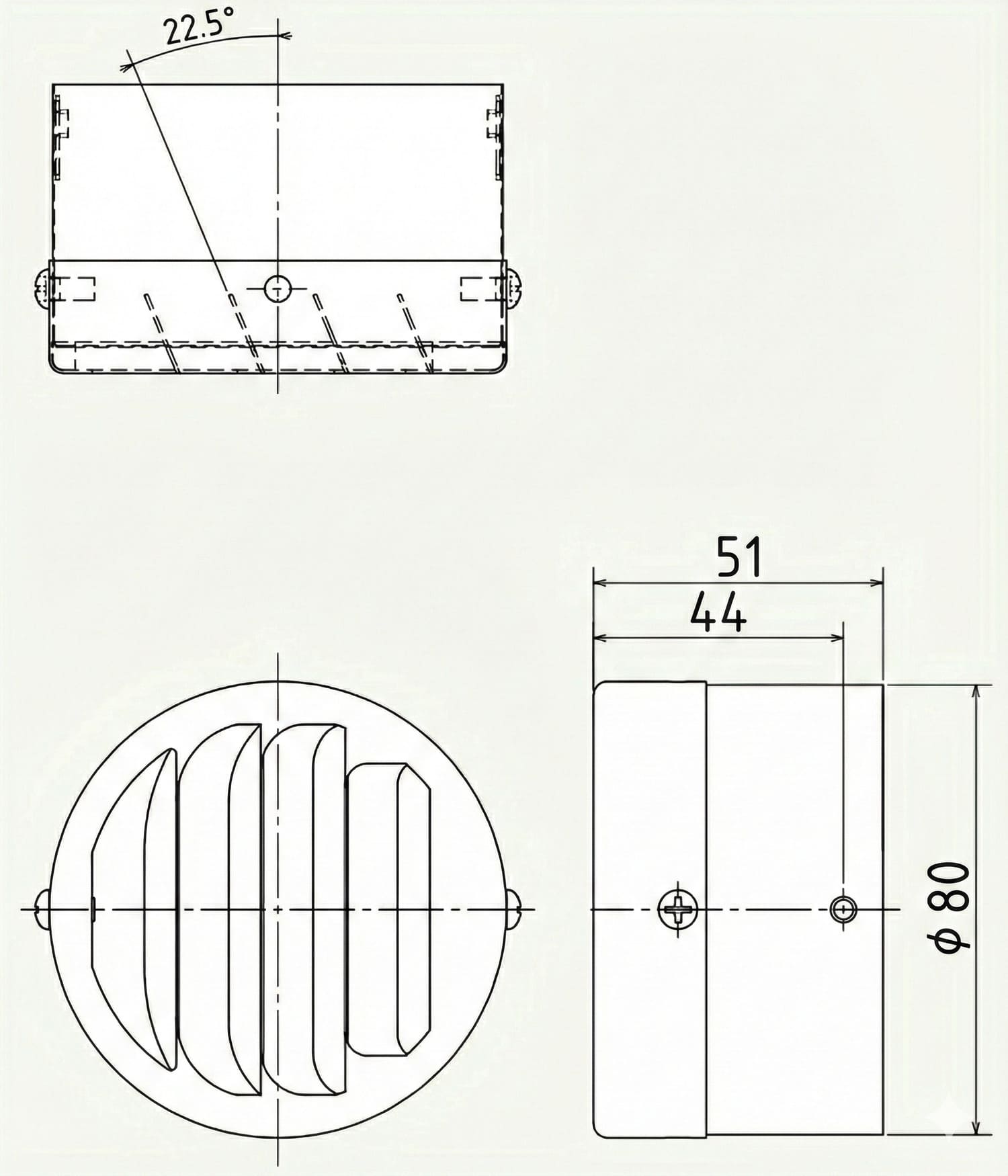 HHCA-7 寸法図