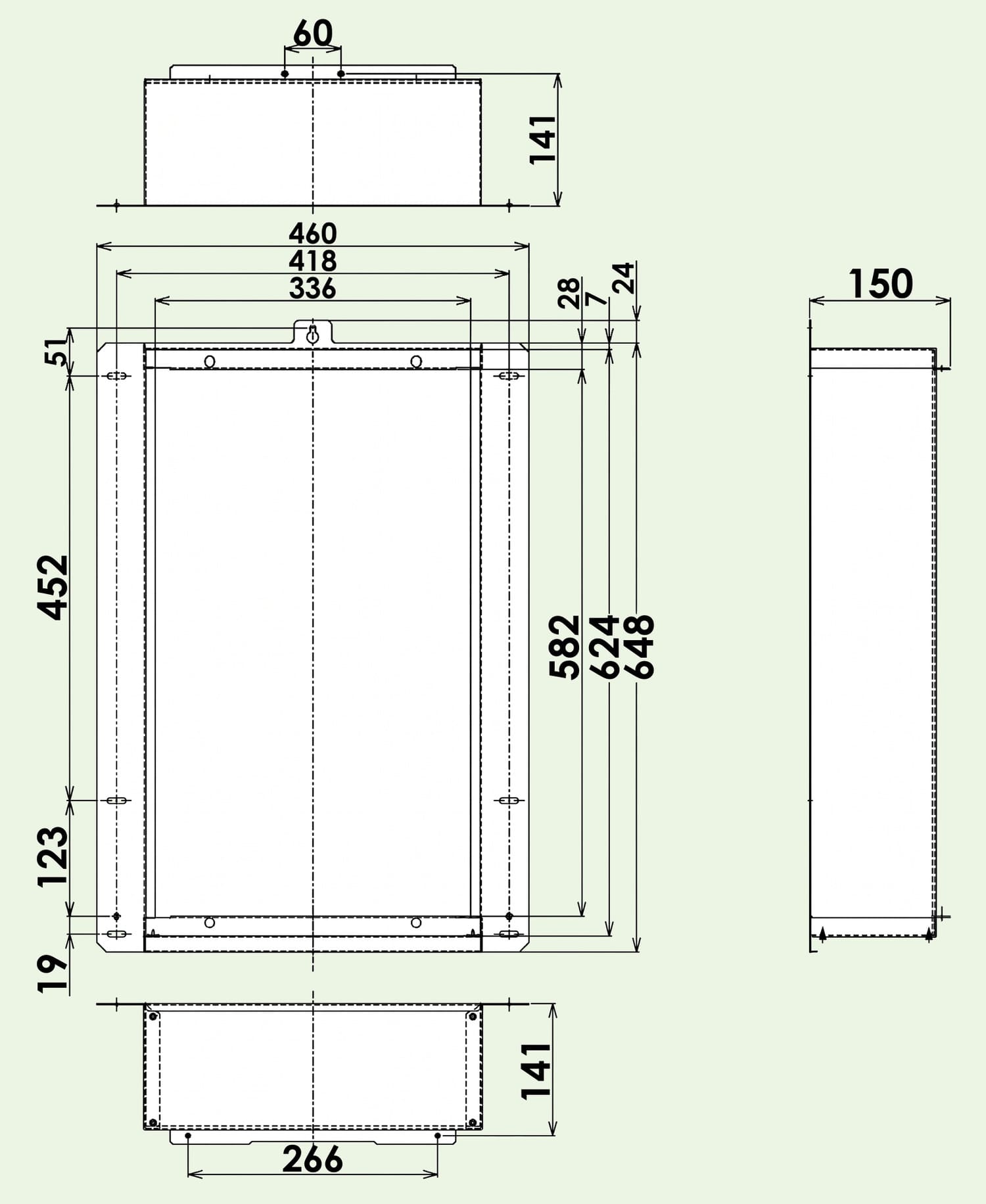 リンナイ 【UX-U030-U】 扉内設置用取付BOX Rinnai