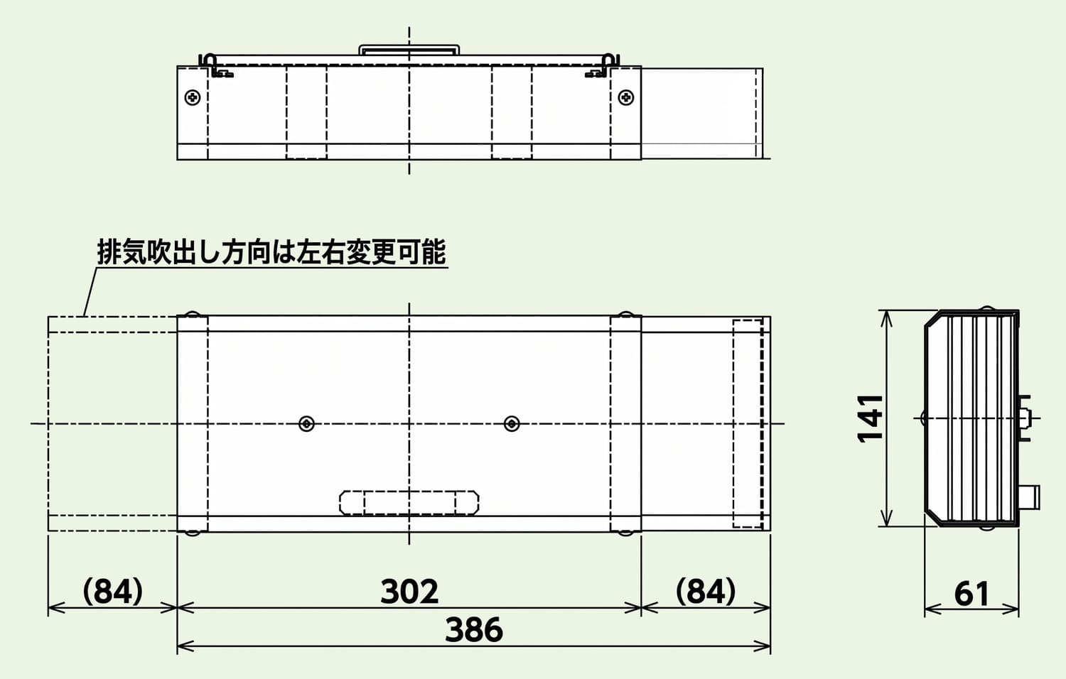 UOP-Y305-24 寸法図