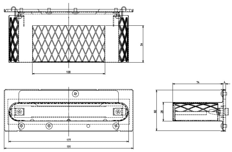 WOP-A301-16 寸法図
