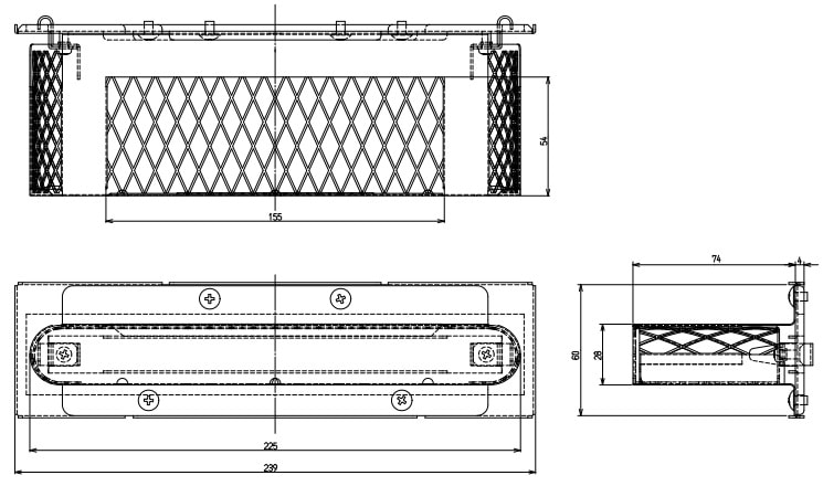 WOP-A301-20 寸法図