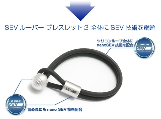 SEVオフィシャルオンラインショップ｜SEVルーパーブレスレット2