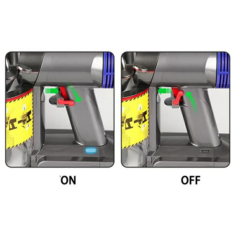 ダイソン対応 スイッチロック Dyson V6 V7 V8 V10 V11 V15】トリガー