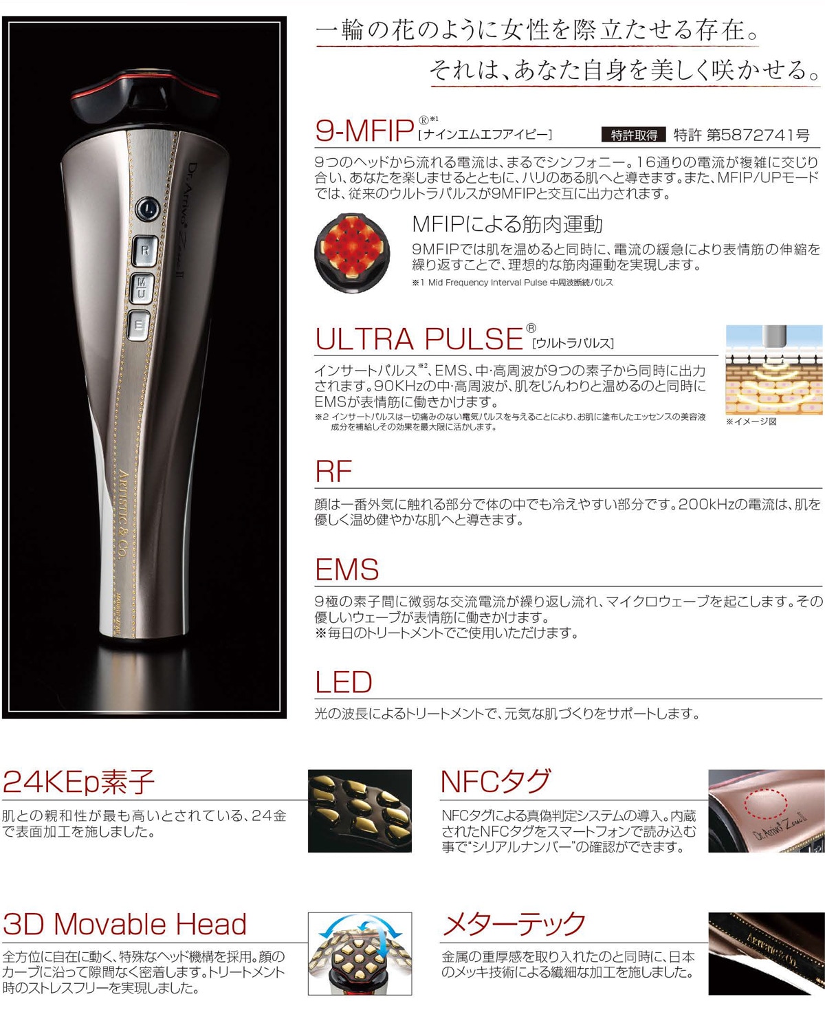 EMS美顔器 P-UP Dr. SCALP / 渋谷トレンド公式オンラインショップ
