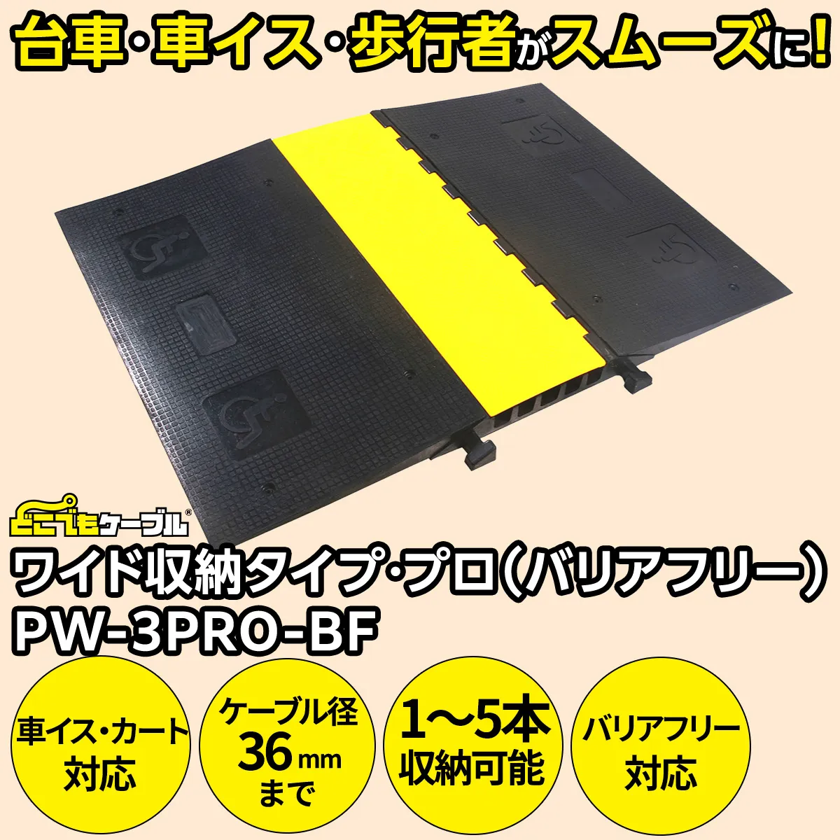 ワイド収納タイプ・プロ（バリアフリー）