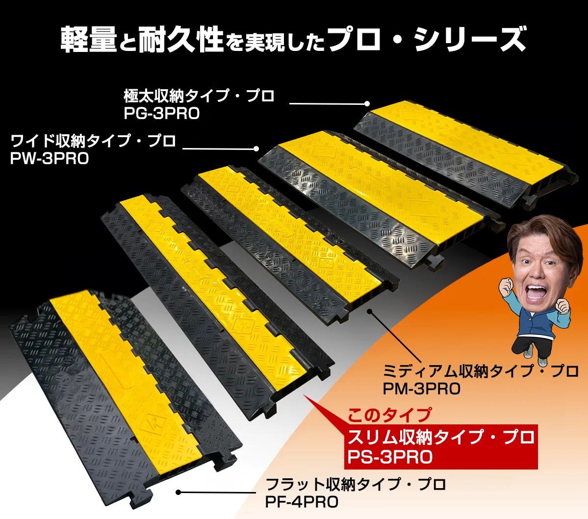 大好評のプロ・シリーズラインアップ
