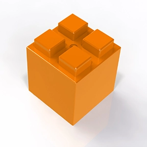 ハーフサイズ オレンジ