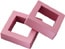 ナプキンリング 正角2P（ピンク）