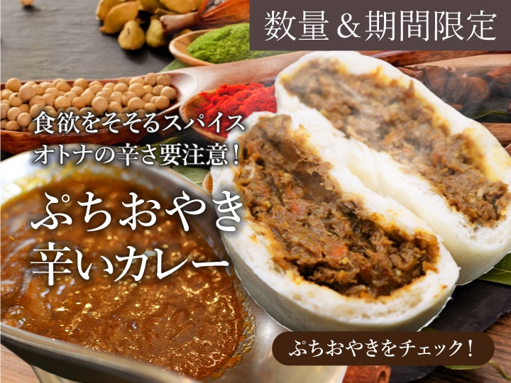 辛いカレー　長野　通販　おやき