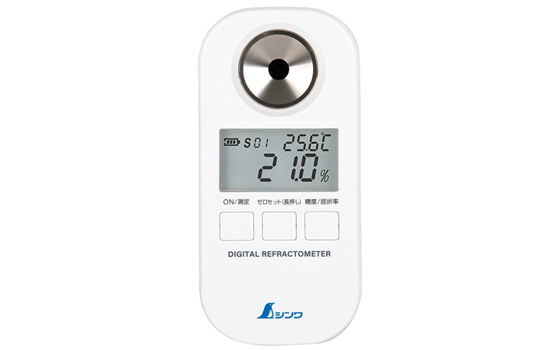 デジタル糖度計 ０～９３％ 防塵防水 遮光タイプ | 温度計・湿度計