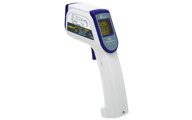 放射温度計 Ｇ 耐衝撃デュアルレーザーポイント機能付放射率可変タイプ