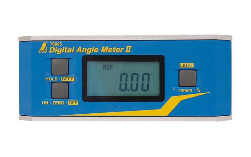 デジタルアングルメーター Ⅱ 防塵防水 マグネット付 | レベル 