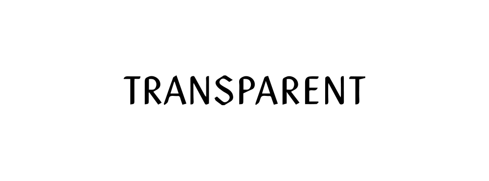 TRANSPARENT（トランスペアレント）