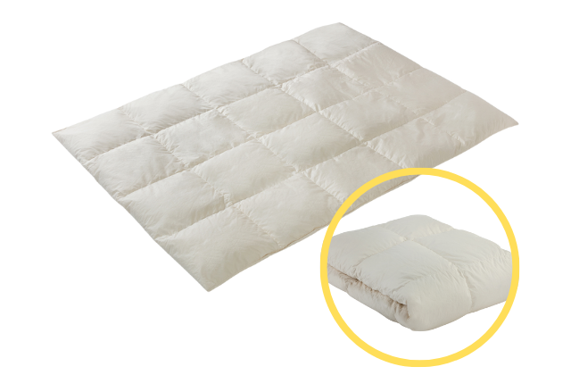 オーガニック 羽毛掛ふとん S