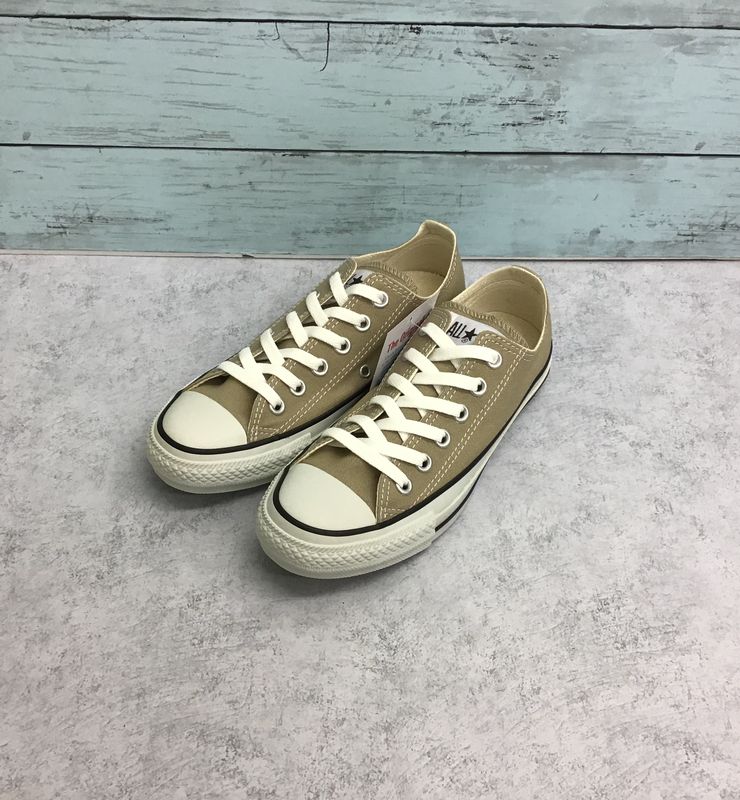 送料無料 コンバース Converse スニーカー レディース キャンバス オールスター カラーズ ローカット Canavs All Star Colors Ox ベージュ Beige 22cm 26cm レディス スニーカー その他カラー シューズ愛ランド オンラインショップ