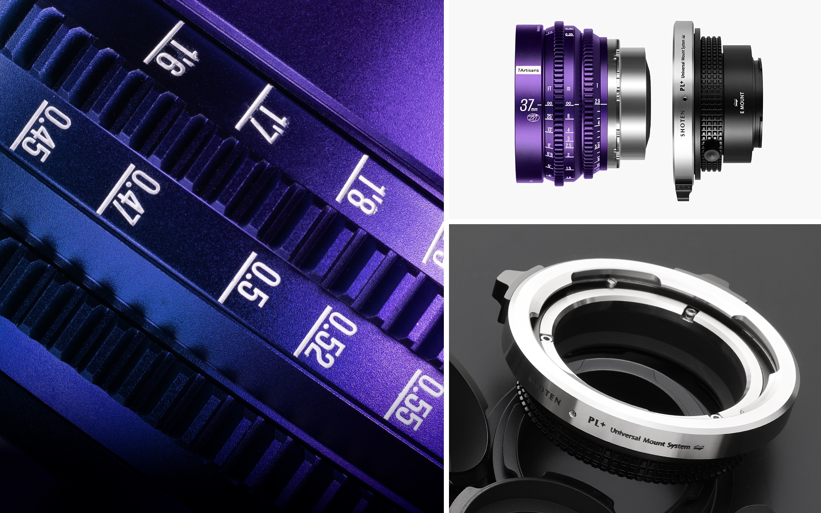 七工匠 7Artisans Floral Bloom 37mm T2.9 Art Bokeh「PLマウント