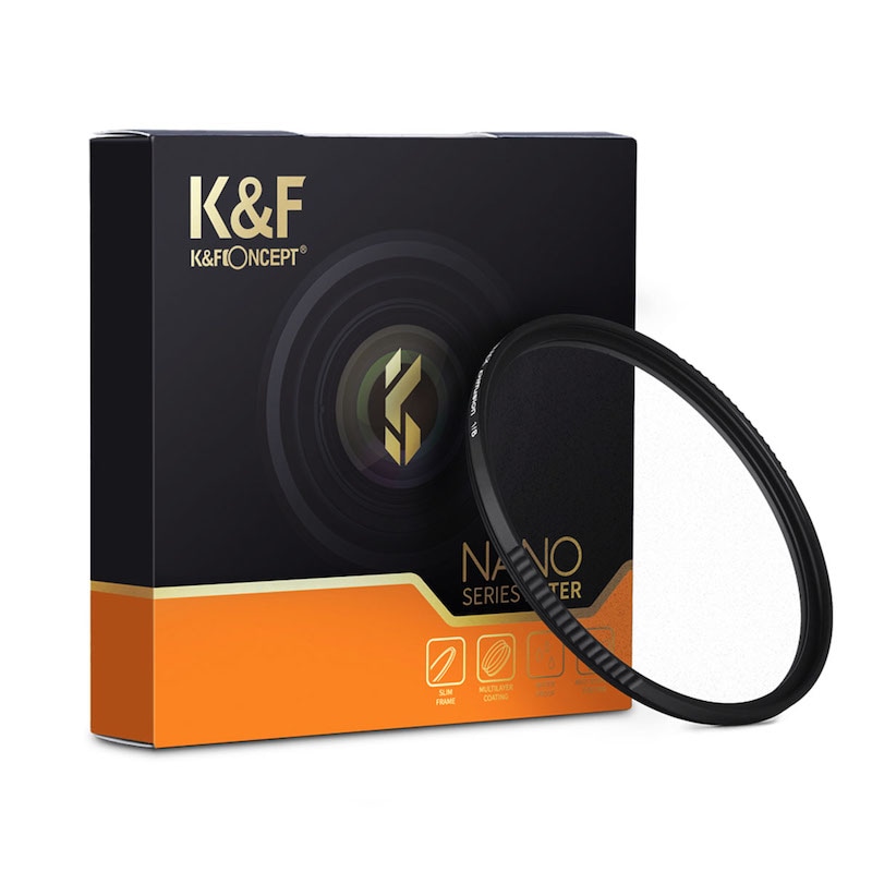 K&F Concept NANO-X ブラックディフュージョン 1/8 フィルター｜KF