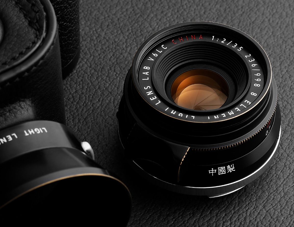 LIGHT LENS LAB M 35mm f/2 ヴィンテージブラック セット（UVフィルター、フード付属）ライカMマウント-焦点工房オンラインストア