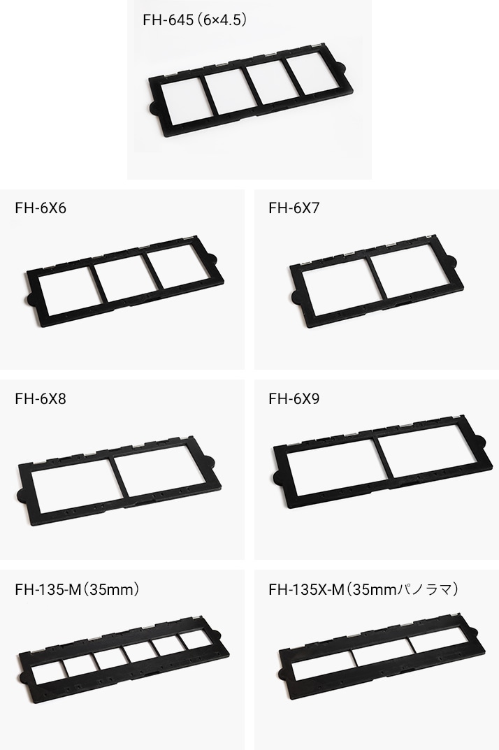 Camflix フィルムデジタイズアダプター FDA-120M / FDA-120L 専用ホルダー（中判フィルム用）-焦点工房オンラインストア