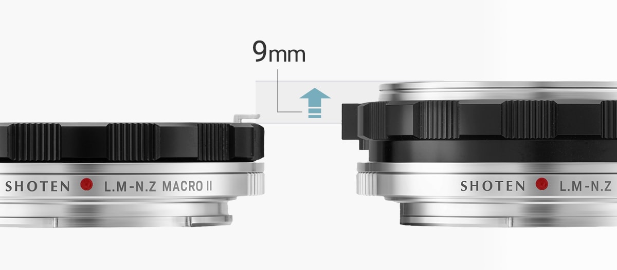 SHOTEN LM-NZ M II (ライカMマウントレンズ → ニコンZマウント変換