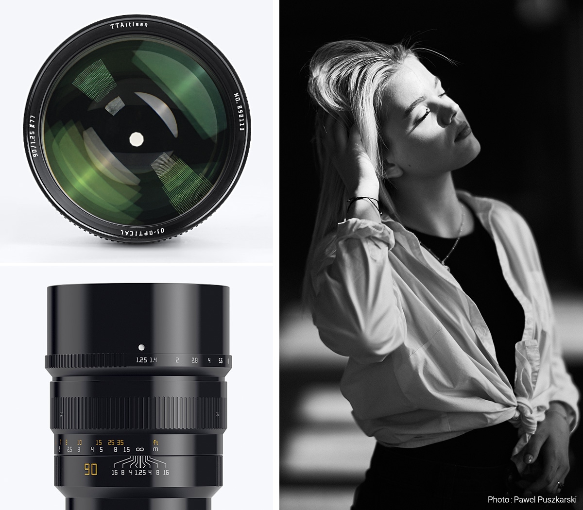 TTArtisan 90mm F1.25