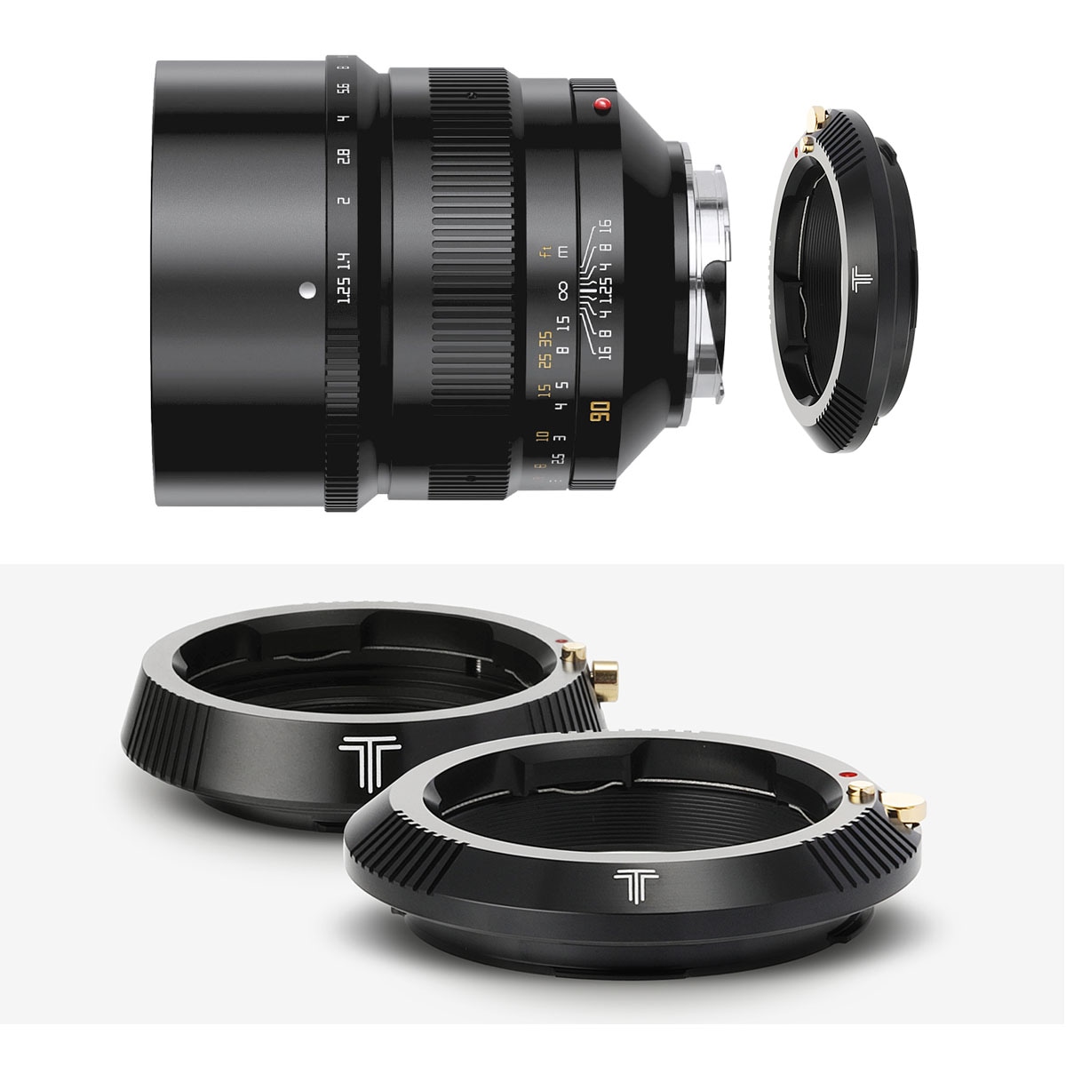 銘匠光学 TTArtisan 90mm f/1.25 ライカMマウント + マウントアダプター セット-焦点工房オンラインストア