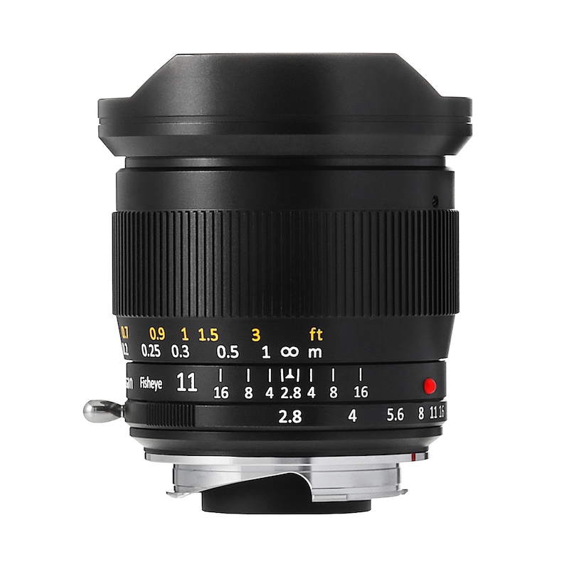 TTArtisan R11mm f2.8 銘匠光学 魚眼レンズ キャノンRFマウント対応