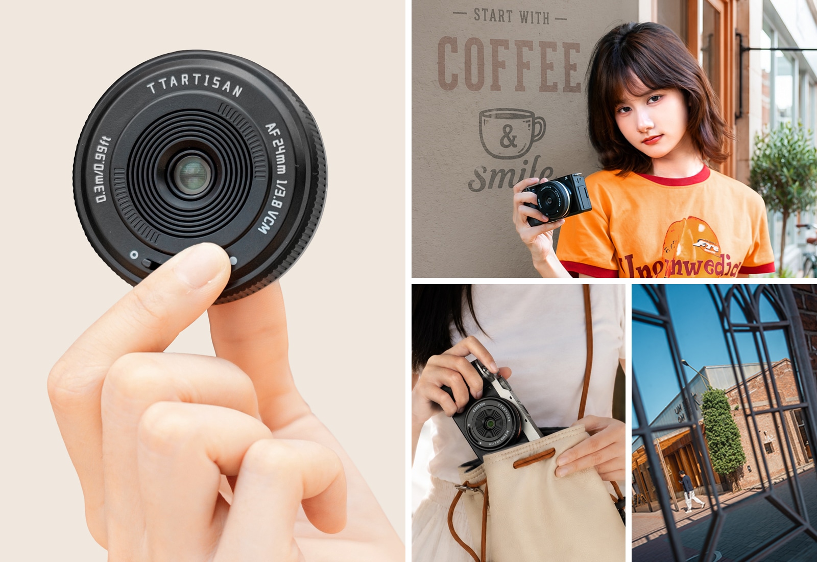 銘匠光学 TTArtisan mini AF 24mm f/3.8「ソニーEマウント」広角単焦点