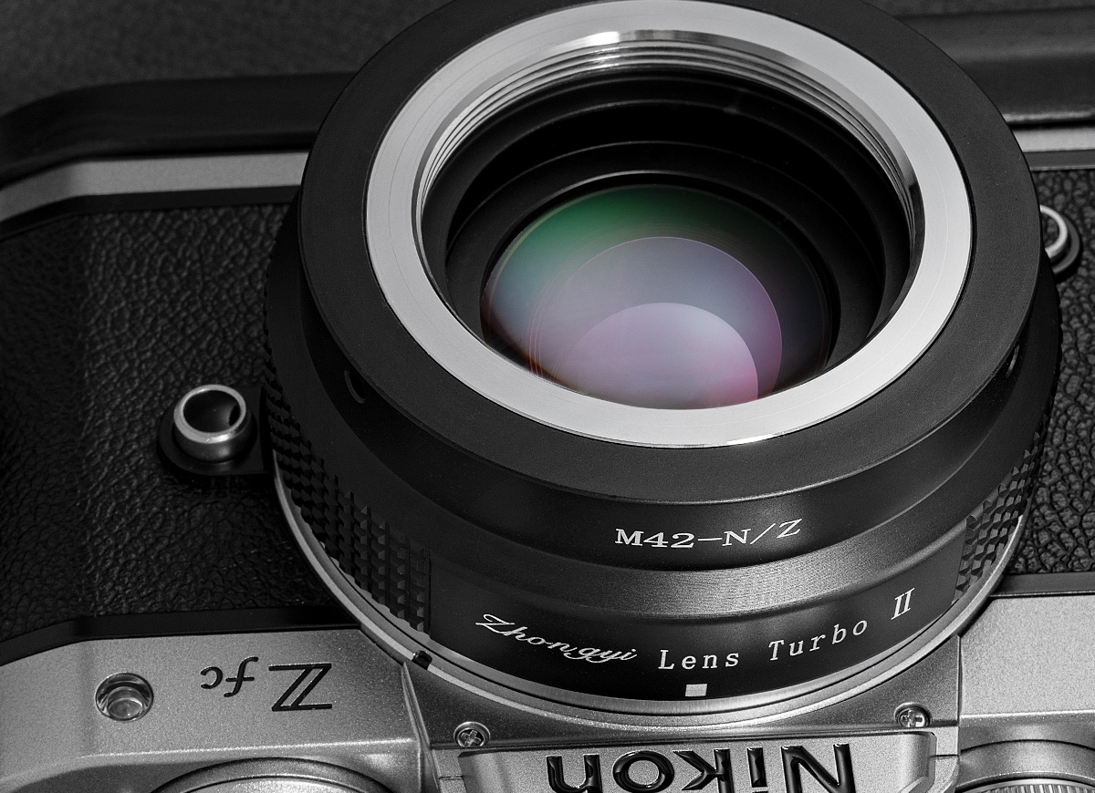 Lens Turbo Ⅱ M42-NZ （M42マウントレンズ - ニコンZマウント変換