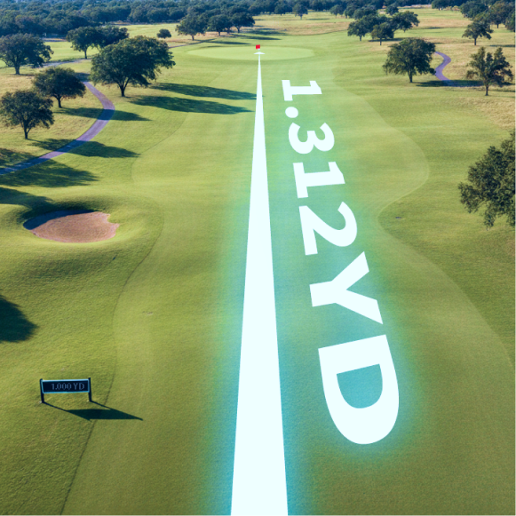 最長1,600yd以上の計測が可能