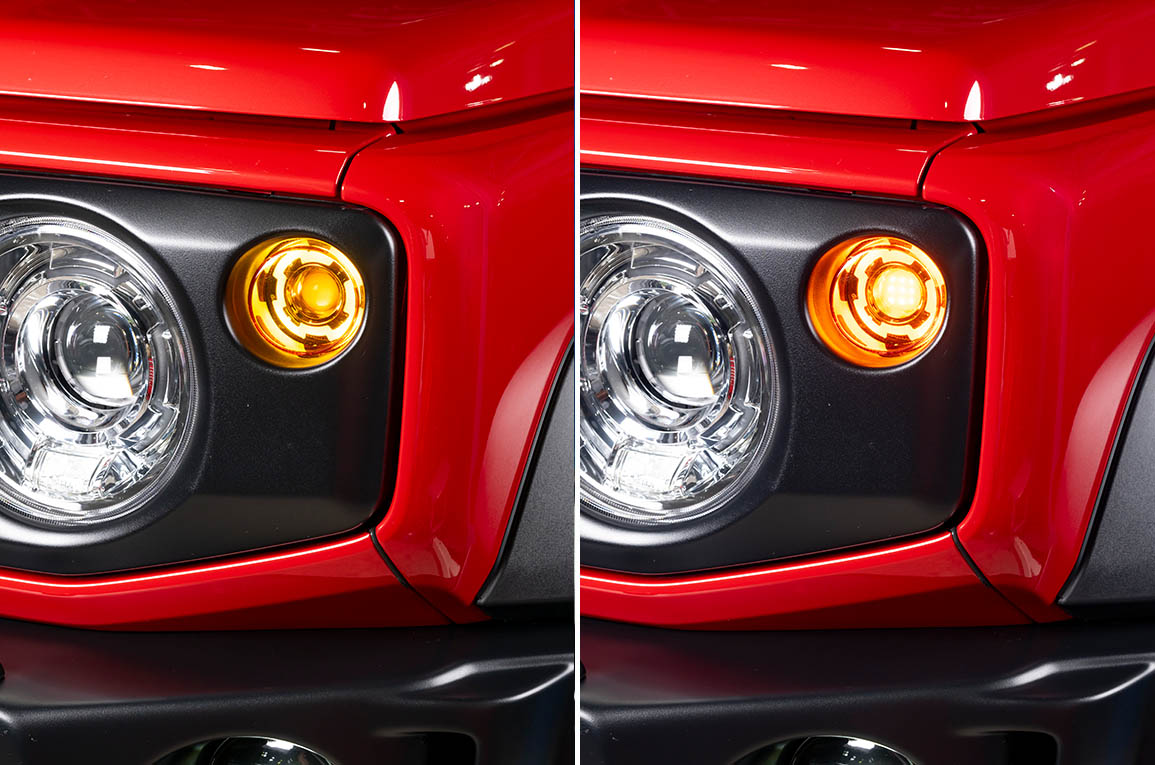 ジムニー用(JB64/JB74)LEDウィンカーセット ショウワガレージ Showa Garage ショウワガレージ LEDフロントウィンカーランプ