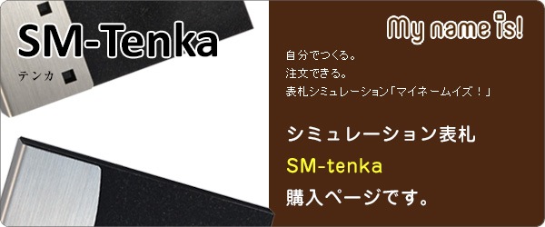 ステンレス＋黒御影SM-Tenka