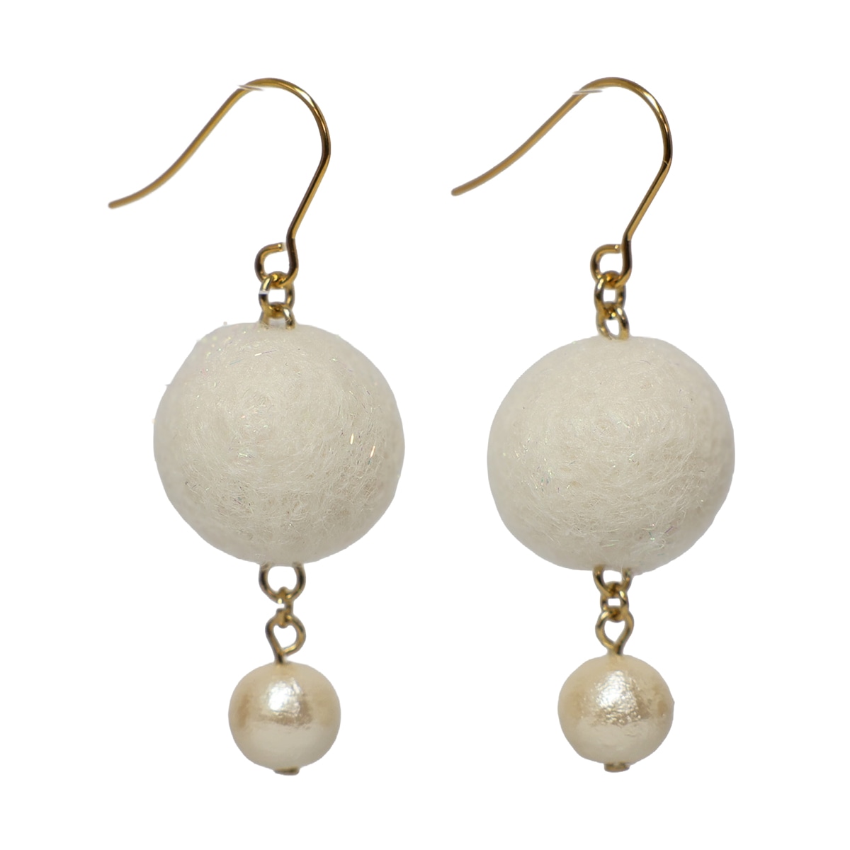 冬限定ラベンダームーンピアス