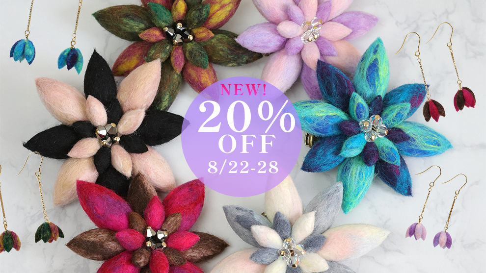 夏色つぼみカットのピアス 夏色つぼみカットのピアス