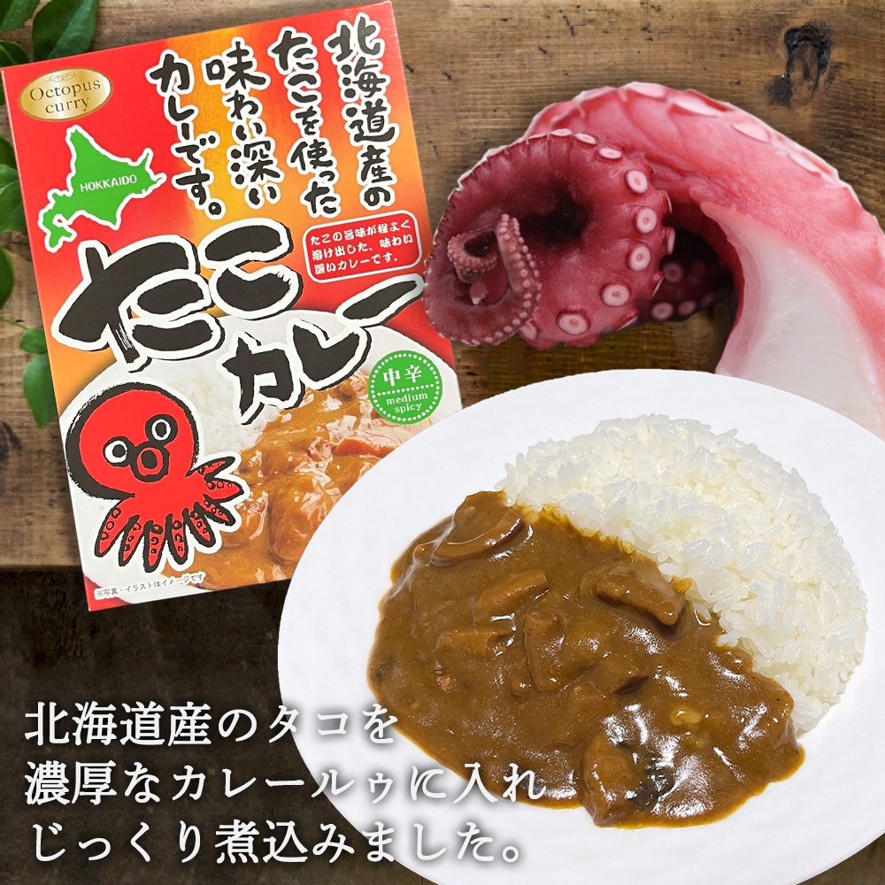 たこカレー（２個セット） | その他 | 海鮮グルメ北海道 品川甚作商店