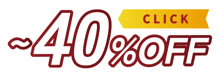 ～40％OFF
