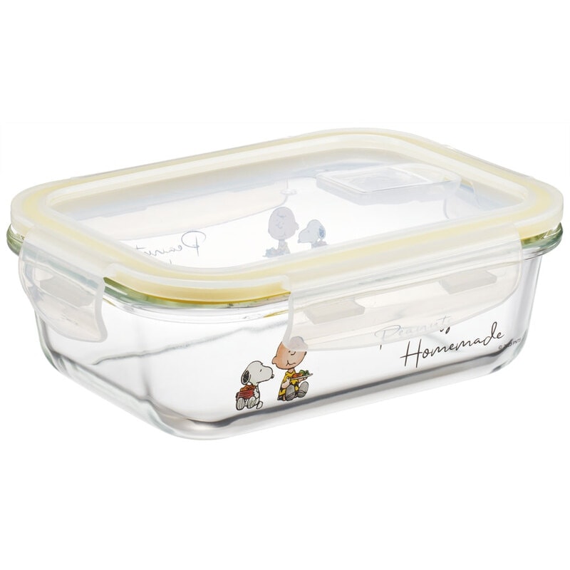 SNOOPY 耐熱ガラス容器 Lサイズ
