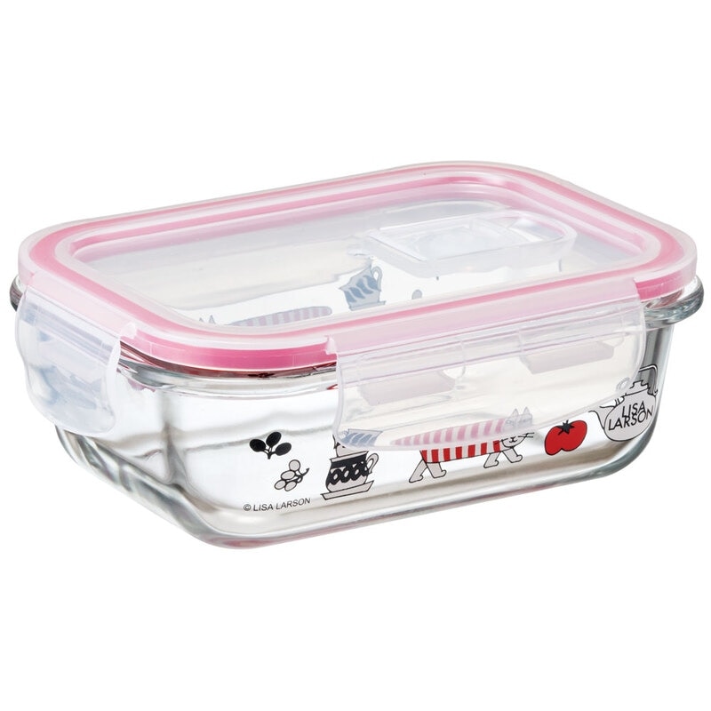 リサ・ラーソン 耐熱ガラス容器 Mサイズ