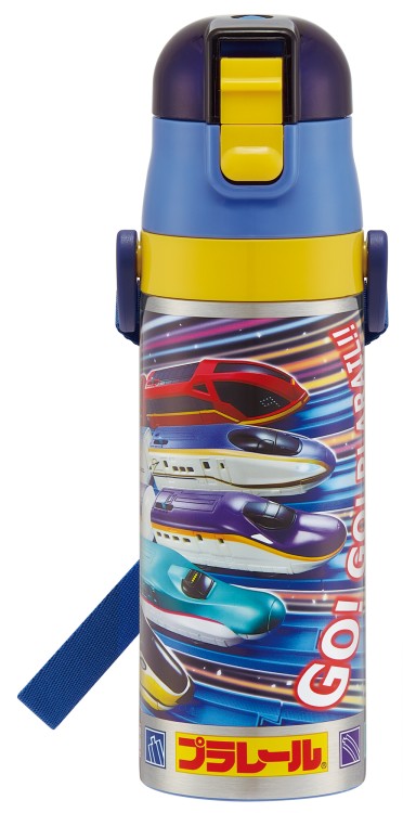 Skater ステンレスボトル 600ml 470ml スケーター SKATER 水筒 キッズ 直飲み 保冷 ワンタッチ