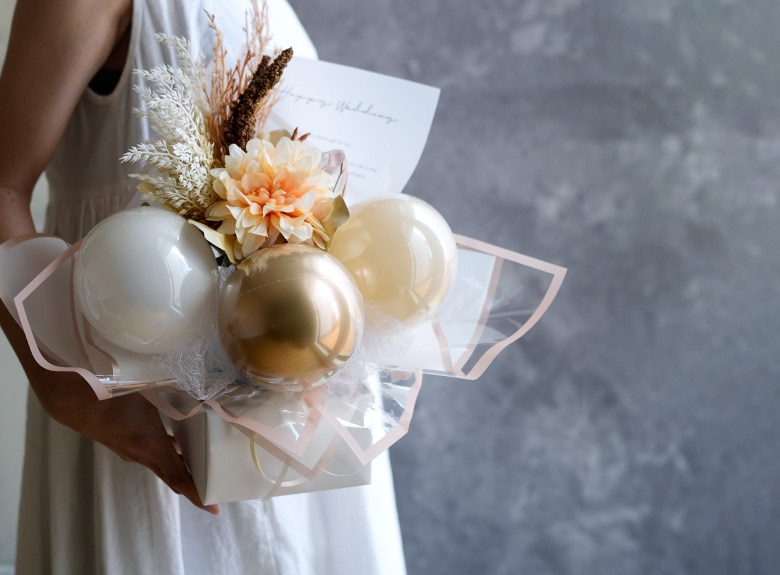 【arichan⑅﻿様】6/9熊本 バルーンギフト 丸鉢 開店祝い お祝い 祝花 arichan⑅﻿様】6/9熊本 バルーンギフト 丸鉢 開店祝い お祝い 祝花