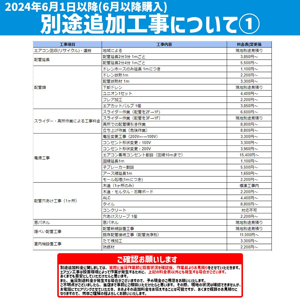 新古品】【工事エリア東京都・埼玉県・千葉県・横浜・川崎】 エアコン