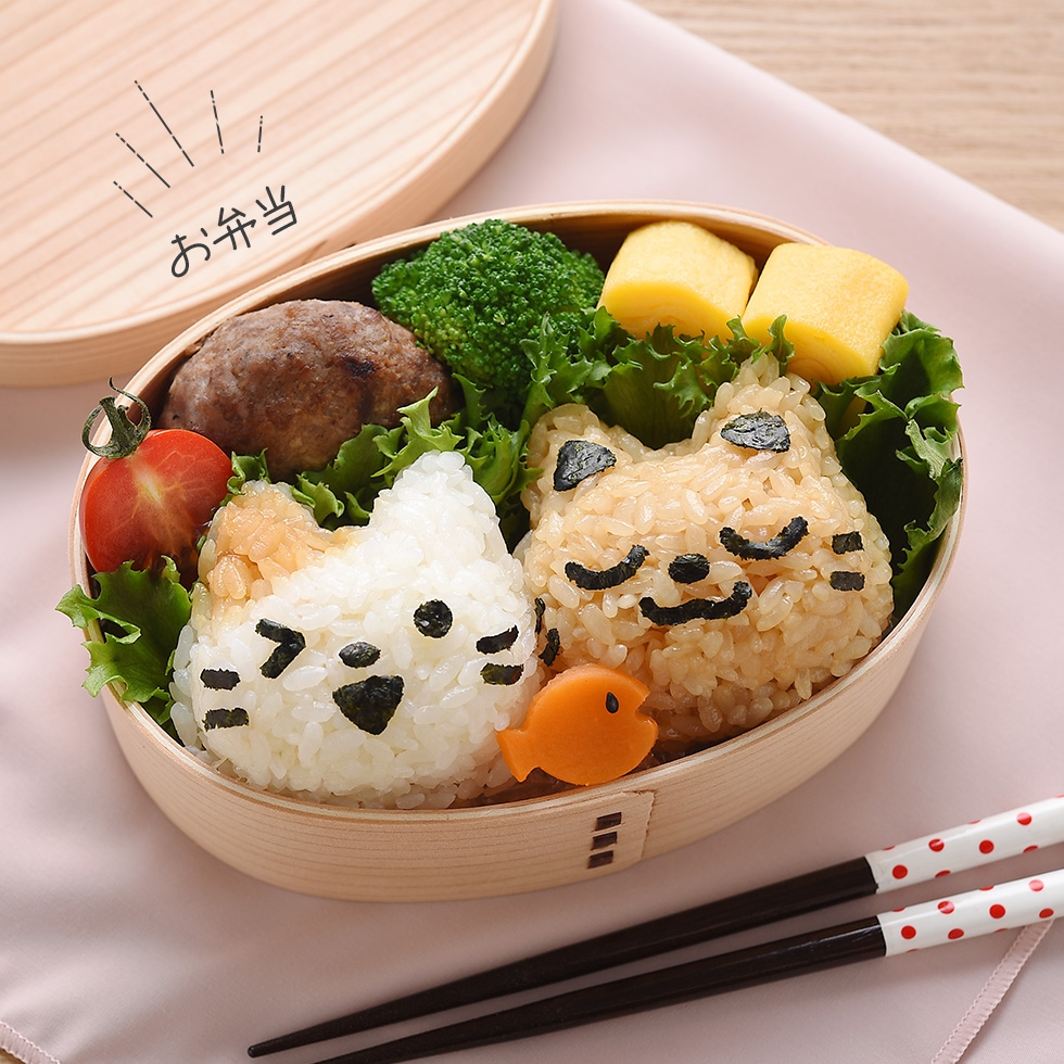 にゃんこおにぎりセット [nico kitchen]