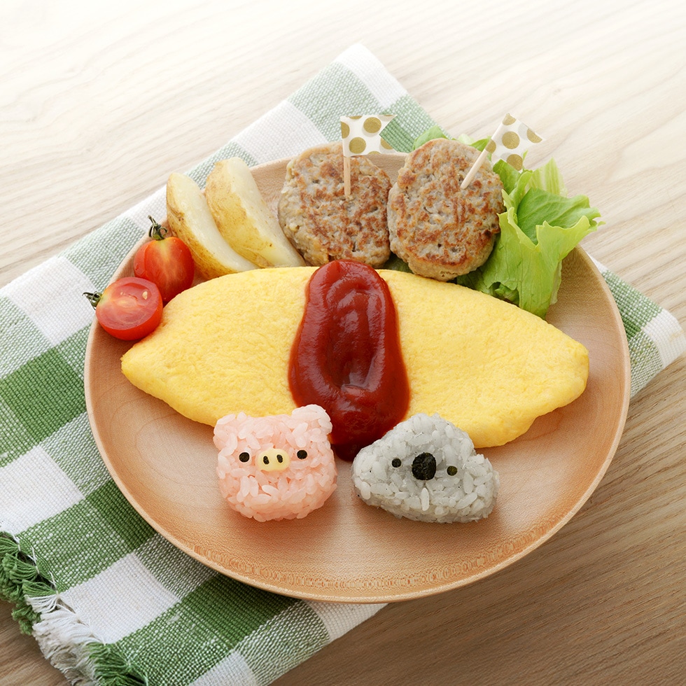 パンダのこむすび動物園 [nico kitchen]