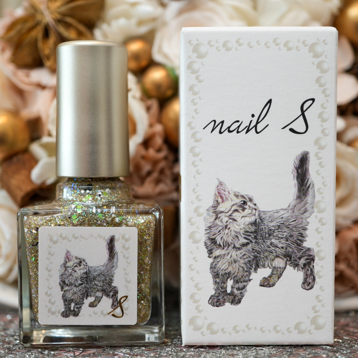 ネイルエス　green apple jem